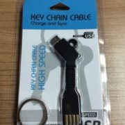 Micro USB kabel na klíče