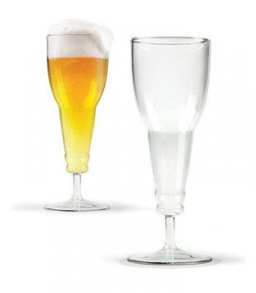 Pivní lahvová sklenice - Základní varianta