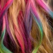 Barevné křídy na vlasy – 24 barev