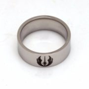 Ocelový prsten Star Wars - Jedi - Velikost: