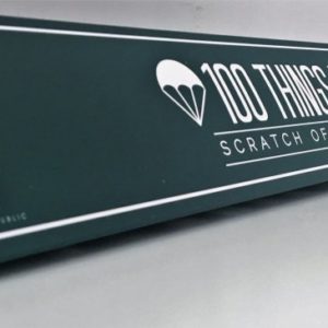 Stírací plakát 100 nejbláznivějších, nejvíce vzrušujících věcí! - Bucket list