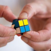 Rubikova kostka - mini verze 2x2