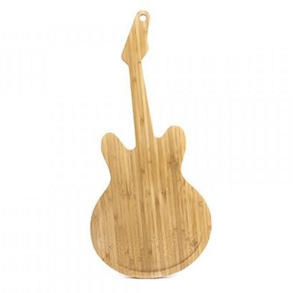 Dřevěné prkénko ve tvaru kytary