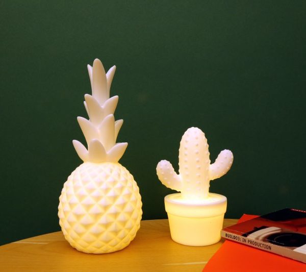 Kaktusová LED lampa
