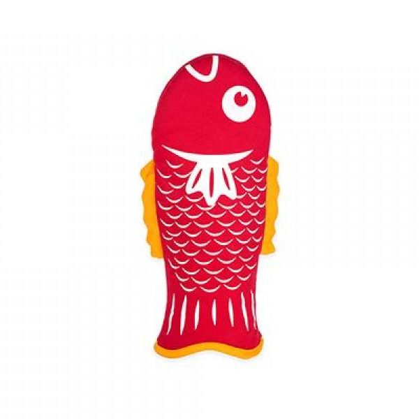 Kuchyňská chňapka - rybička červená