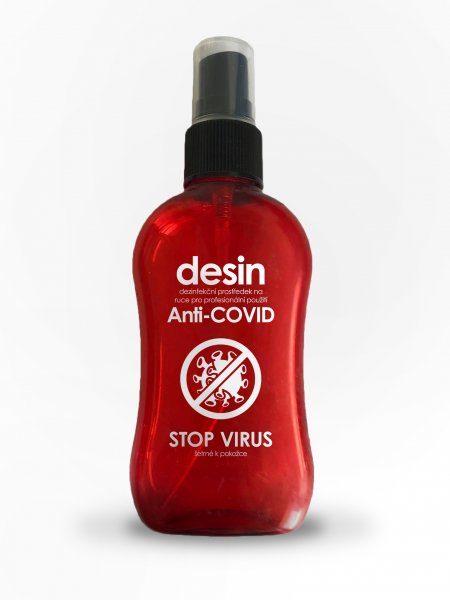 10x dezinfekce ve spreji STOP VIRUS - 10x 100ml