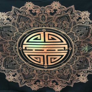 Polyesterová deka - mandala - Varianta
